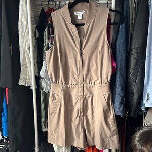 Tan Sleeveless Romper athleta